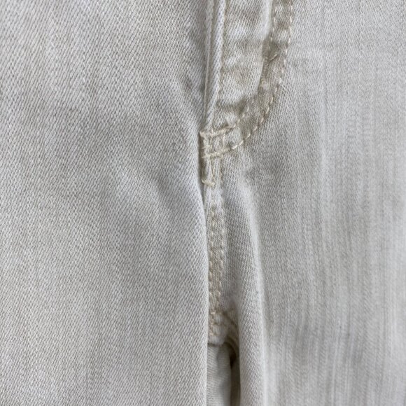 Chicos Jeans Womens 00 US 2 Ivory So Slimming Ankle Straight Leg Stretch Casual* - Picture 5 of 13